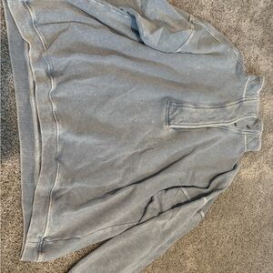 Aerie Light Blue Snap Pullover